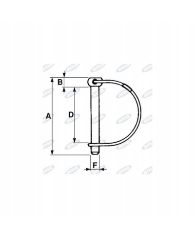 Zawleczka rurkowa 10mm x 60mm