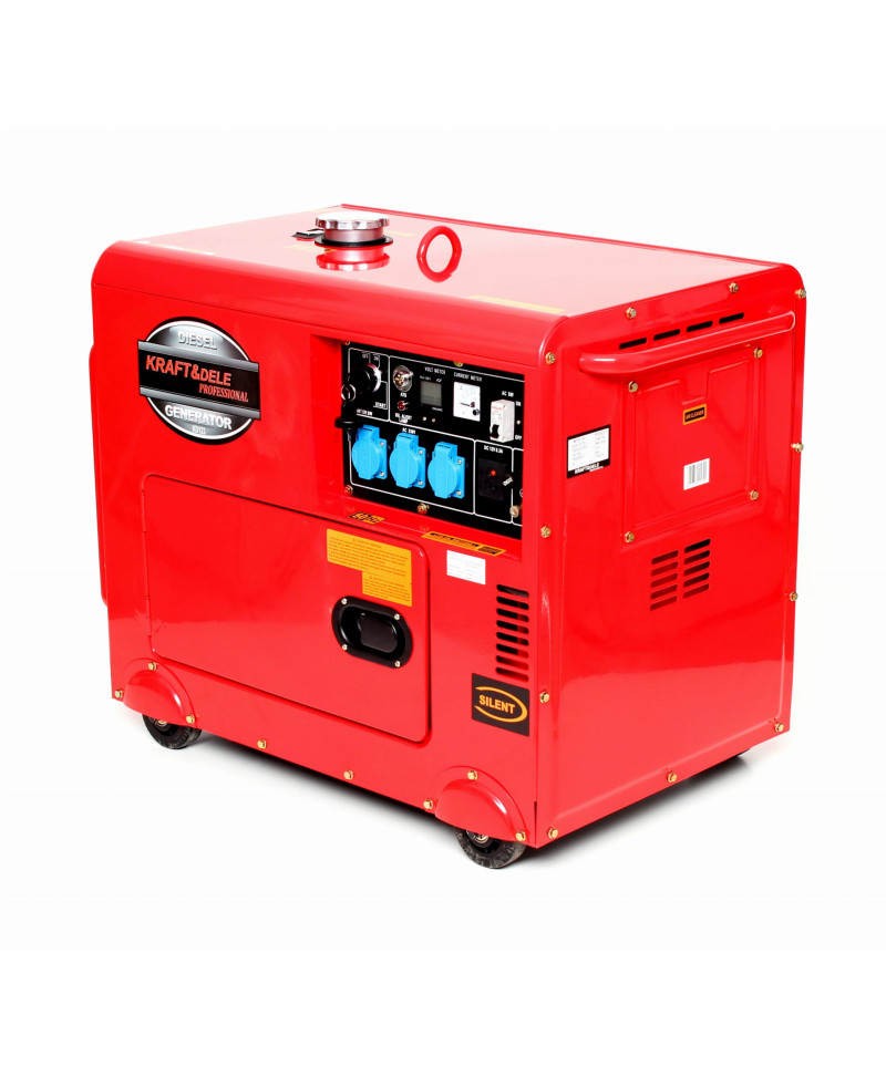 AGREGAT PRĄDOTWÓRCZY ATS AVR DIESEL 7kW KD123