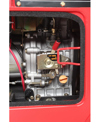 AGREGAT PRĄDOTWÓRCZY ATS AVR DIESEL 7kW KD123