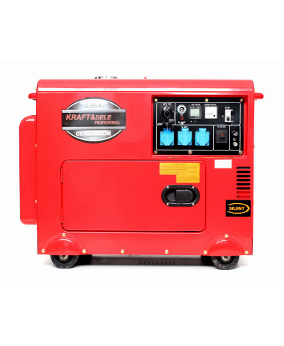 AGREGAT PRĄDOTWÓRCZY ATS AVR DIESEL 7kW KD123