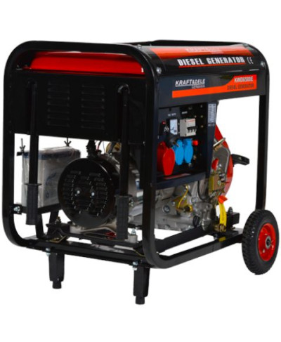 AGREGAT PRĄDOTWÓRCZY TRÓJFAZOWY AVR DIESEL 6.5kW KD120