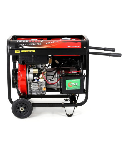 AGREGAT PRĄDOTWÓRCZY AVR DIESEL 6.5kW KD122