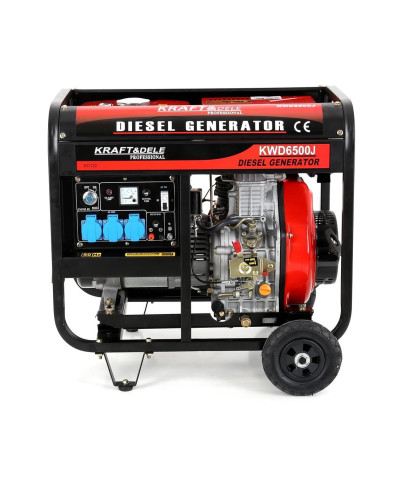 AGREGAT PRĄDOTWÓRCZY AVR DIESEL 6.5kW KD122