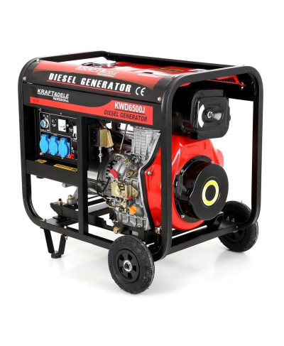 AGREGAT PRĄDOTWÓRCZY AVR DIESEL 6.5kW KD122
