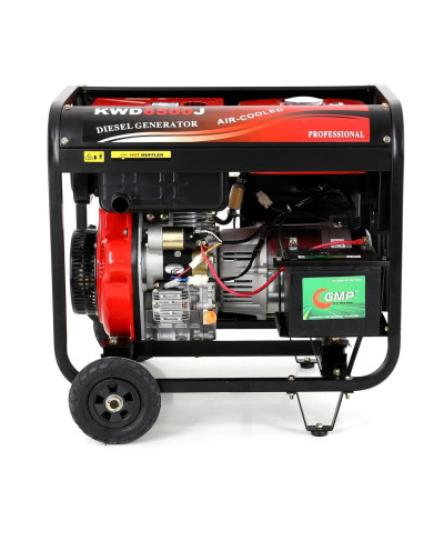 AGREGAT PRĄDOTWÓRCZY AVR DIESEL 6.5kW KD122