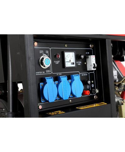 AGREGAT PRĄDOTWÓRCZY AVR DIESEL 6.5kW KD122