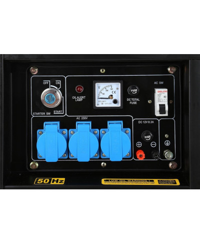 AGREGAT PRĄDOTWÓRCZY AVR DIESEL 6.5kW KD122