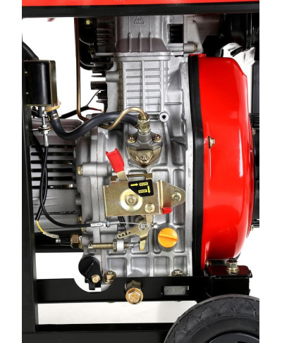 AGREGAT PRĄDOTWÓRCZY AVR DIESEL 6.5kW KD122