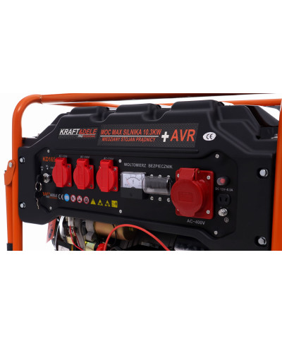 AGREGAT PRĄDOTWÓRCZY TRÓJFAZOWY AVR 5.5kW KD165