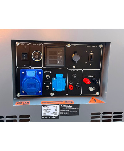 AGREGAT PRĄDOTWÓRCZY 230V ATS AVR DIESEL 19kW KD199