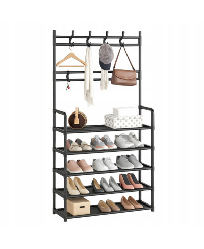 Szafka wieszak na ubrania buty 5 półek