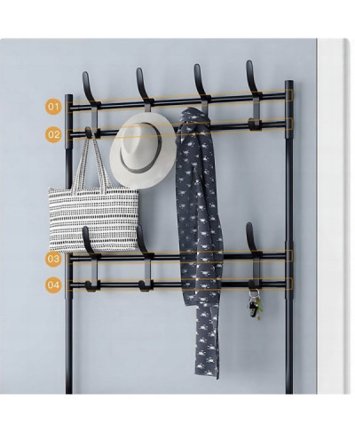 Szafka wieszak na ubrania buty 5 półek