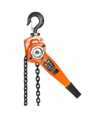 WCIĄGARKA ŁAŃCUCHOWA RĘCZNA Z GRZECHOTKĄ 1,5T 3M KD3500
