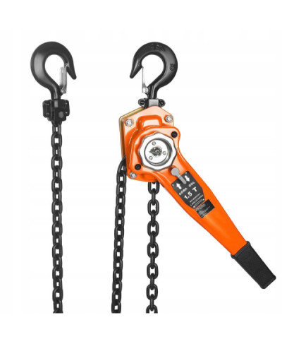 WCIĄGARKA ŁAŃCUCHOWA RĘCZNA Z GRZECHOTKĄ 1,5T 3M KD3500