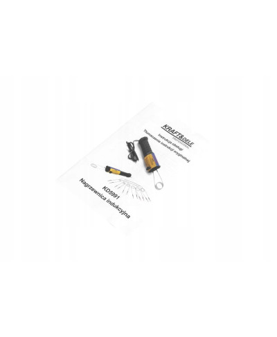 NAGRZEWNICA INDUKCYJNA DO ŚRUB PODGRZEWACZ 300°C 1500W 230V 4 CEWKI WALIZKA KD5991