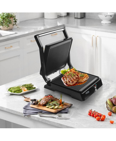 GRILL OPIEKACZ TOSTER ELEKTRYCZNY ROZKŁADANY DUŻY 2400W