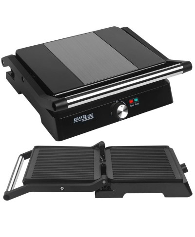 GRILL OPIEKACZ TOSTER ELEKTRYCZNY ROZKŁADANY DUŻY 2400W