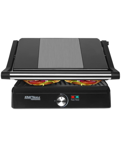 GRILL OPIEKACZ TOSTER ELEKTRYCZNY ROZKŁADANY DUŻY 2400W