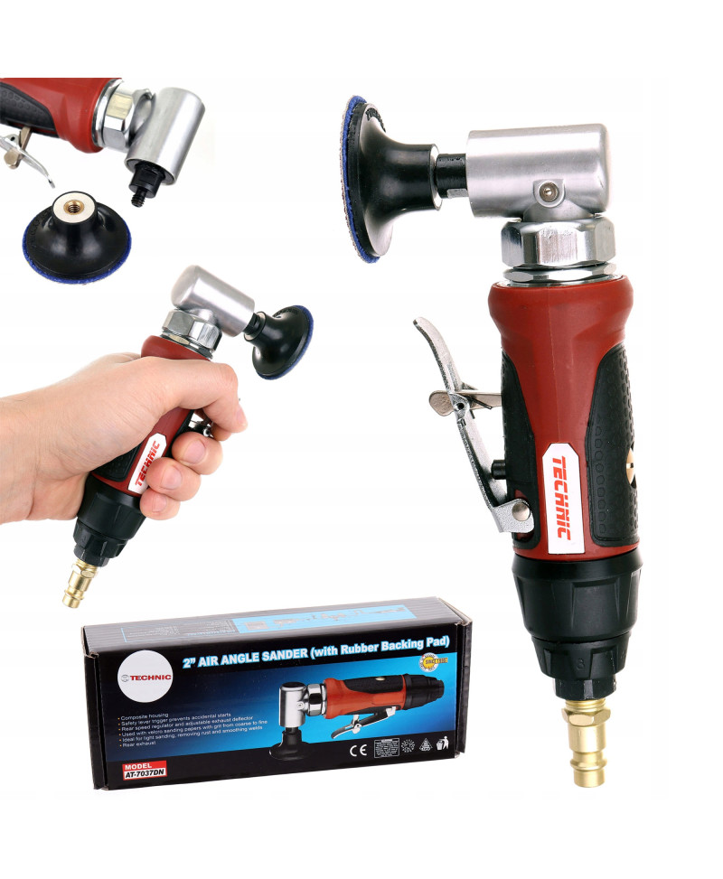 PNEUMATYCZNA MINI SZLIFIERKA 50mm Z REGULACJĄ OBROTÓW