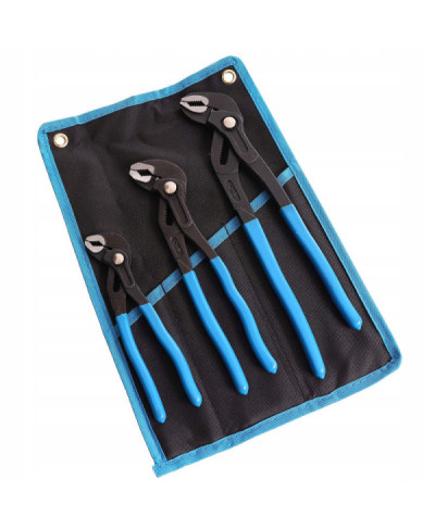 SZCZYPCE NASTAWNE KLUCZE DO RUR ZESTAW 180 250 330mm