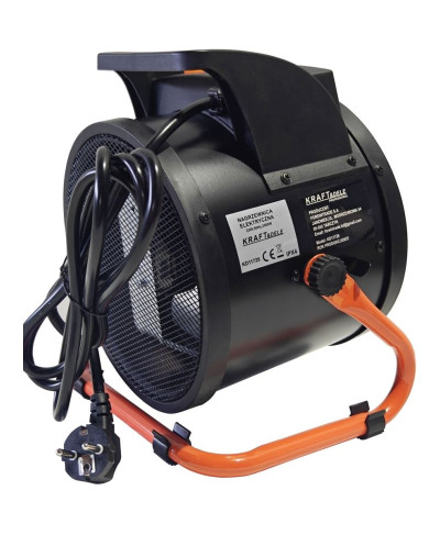 NAGRZEWNICA DMUCHAWA ELEKTRYCZNA FARELKA 3,5kW GRZEJNIK TERMOWENTYLATOR KD11728