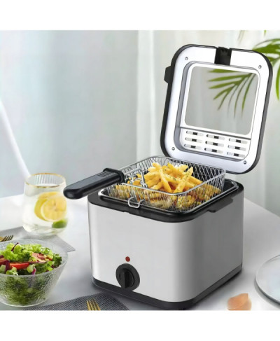 Frytkownica Tradycyjna Deep fryer Olejowa 2,5L do Frytek Ryb 1000W