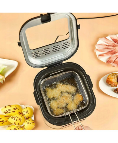 Frytkownica Tradycyjna Deep fryer Olejowa 2,5L do Frytek Ryb 1000W