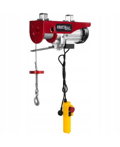 WYCIĄGARKA WCIĄGARKA ELEKTRYCZNA WARSZTATOWA 500kg 1000W 230V