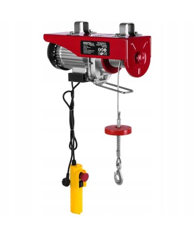 WYCIĄGARKA WCIĄGARKA ELEKTRYCZNA WARSZTATOWA 500kg 1000W 230V