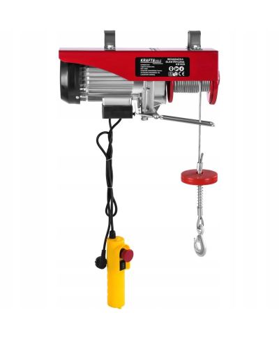 WYCIĄGARKA WCIĄGARKA ELEKTRYCZNA WARSZTATOWA 500kg 1000W 230V