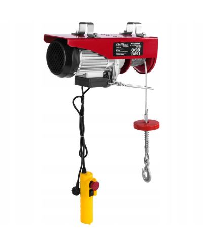 WYCIĄGARKA WCIĄGARKA ELEKTRYCZNA WARSZTATOWA 500kg 1000W 230V