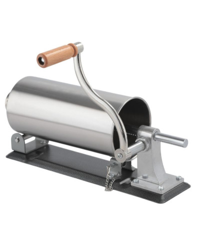 NADZIEWARKA DO KIEŁBASY WĘDLIN 3KG INOX WYCISKARKA MIĘSA DOMOWA