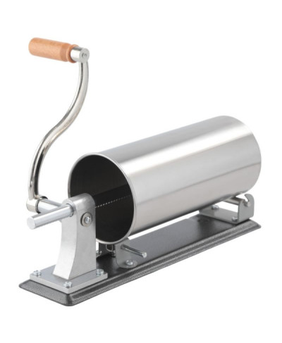 NADZIEWARKA DO KIEŁBASY WĘDLIN 3KG INOX WYCISKARKA MIĘSA DOMOWA