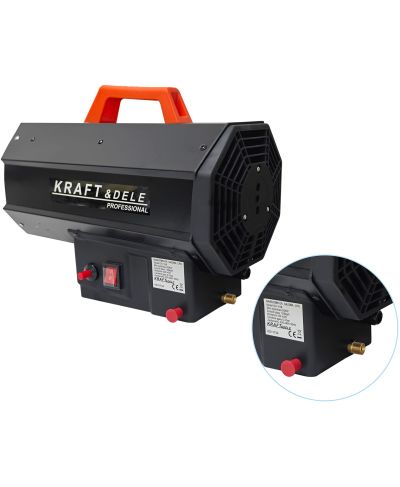 NAGRZEWNICA GAZOWA 25kW z reduktorem dmuchawa KD11734