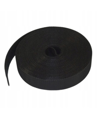 OPASKA TAŚMA NA RZEP DO SPINANIA KABLI CZARNA 5M 15mm