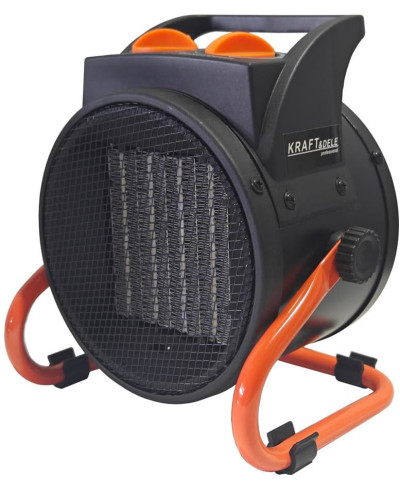 NAGRZEWNICA DMUCHAWA ELEKTRYCZNA FARELKA 2,5kW GRZEJNIK TERMOWENTYLATOR KD11727