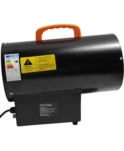 NAGRZEWNICA GAZOWA DMUCHAWA FARELKA 20kW KD11703