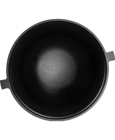 KOCIOŁEK ŻELIWNY GARNEK MYŚLIWSKI WĘGIERSKI 10L NA PIECZONKI OGNISKO GRILL