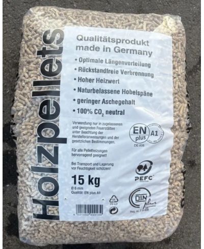 Pellet pelet drzewny niemiecki 6mm paleta 975kg