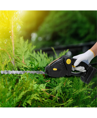 NOŻYCE AKUMULATOROWE 2w1 DO PRZYCINANIA ŻYWOPŁOTU KRZEWÓW GAŁĄZEK 2x AKU