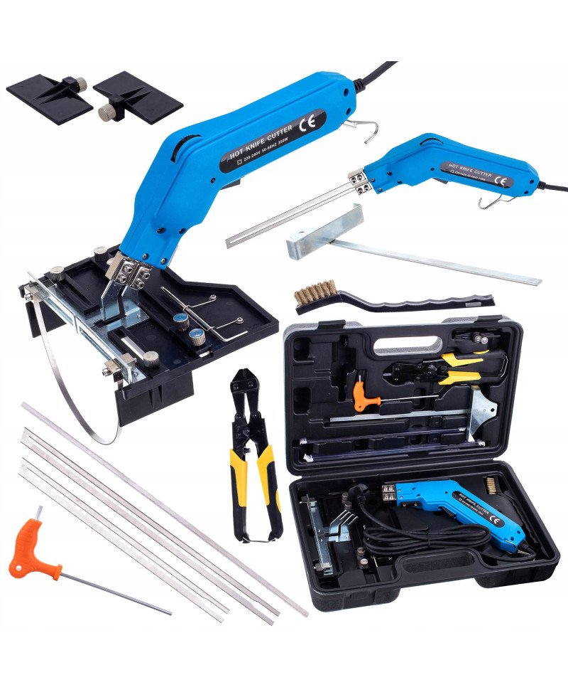 NÓŻ TERMICZNY DO CIĘCIA STYROPIANU 250W WYCINARKA BONIARKA ŻŁOBIARKA 3x OSTRZE