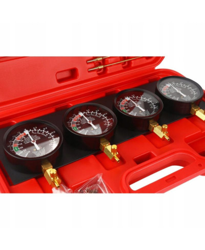 WAKUOMETR DO SYNCHRONIZACJI GAŹNIKÓW ZESTAW 17 ADAPTERÓW