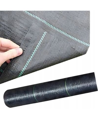 Agrowłóknina 70g 0,8m x 50m Czarna UV Agrotkanina Mata Antychwastowa