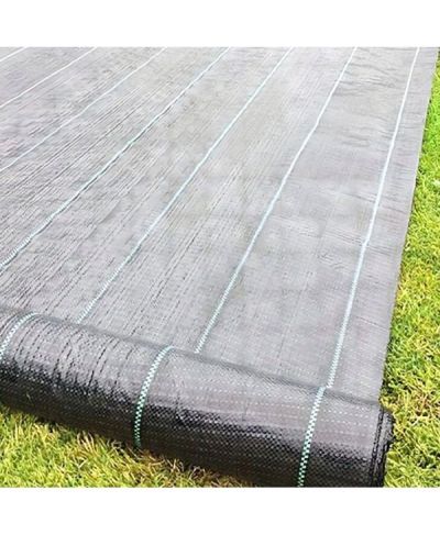 Agrowłóknina 70g 0,8m x 50m Czarna UV Agrotkanina Mata Antychwastowa