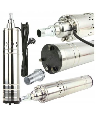 Pompa Wodna Głębinowa Śrubowa do Wody Studni Oczka 1500W 2m3/h