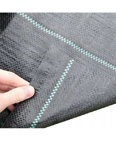 Agrowłóknina 140g 1,1m x 50m Czarna UV Agrotkanina Mata Antychwastowa