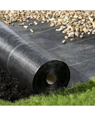 Agrowłóknina 140g 1,1m x 50m Czarna UV Agrotkanina Mata Antychwastowa