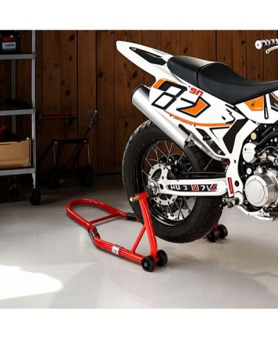 Stojak motocyklowy podnośnik do motocykla regulowany serwisowy na tył