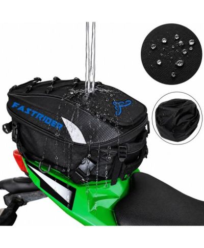 Plecak Motocyklowy Torba na Kask Siedzenie Wodoodporny Pokrowiec Sakwa 45L