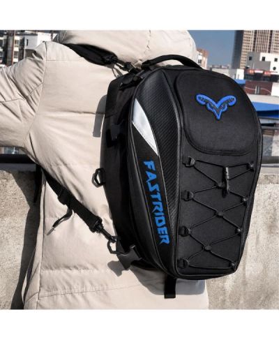 Plecak Motocyklowy Torba na Kask Siedzenie Wodoodporny Pokrowiec Sakwa 45L